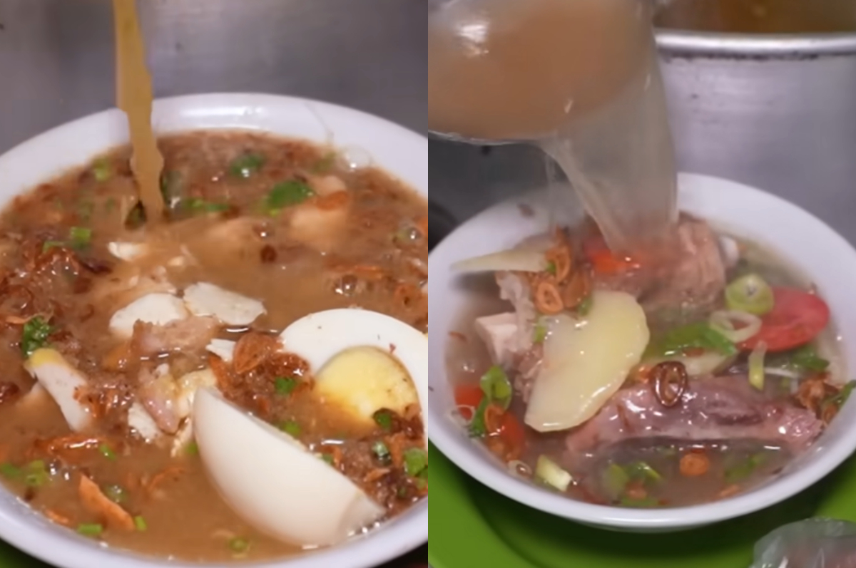 Warung Soto Ayam Babon di Jalan Mampang Prapatan, Jakarta Selatan.