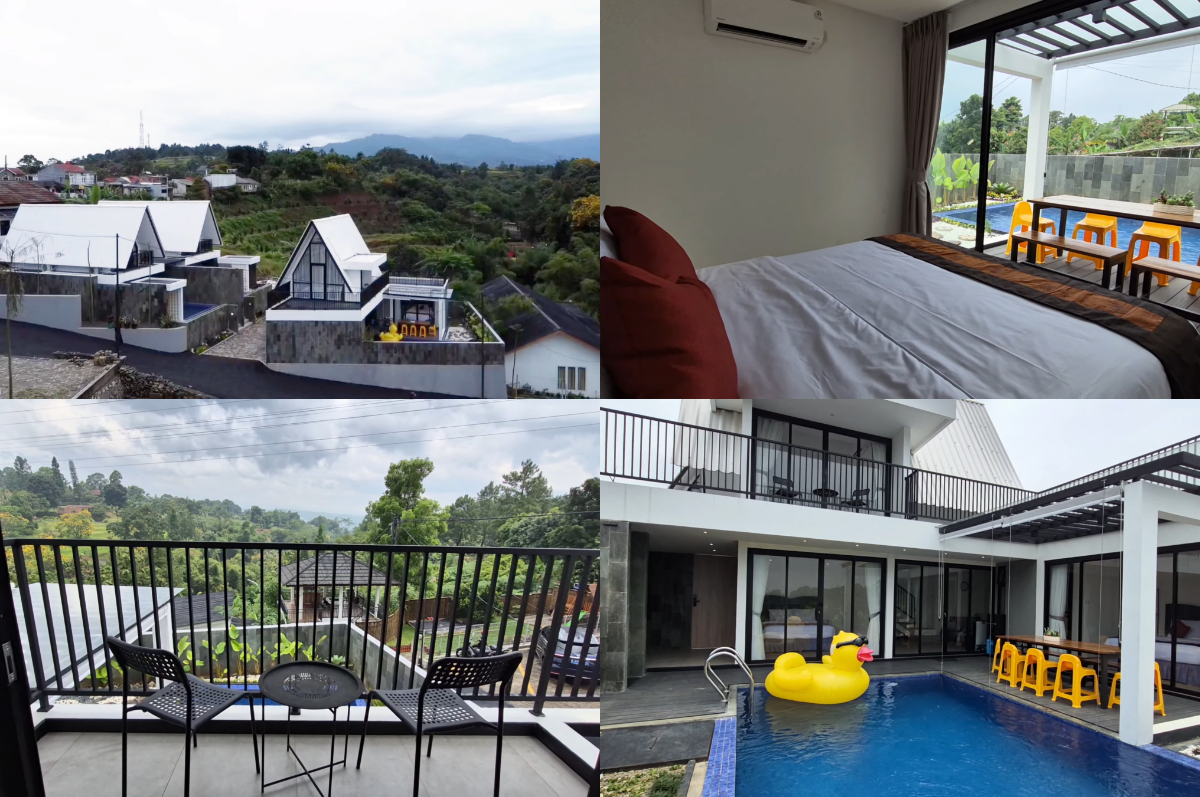 Bukit Pelangi Villa, staycation menarik mualai dari Rp1 jutaan aja.