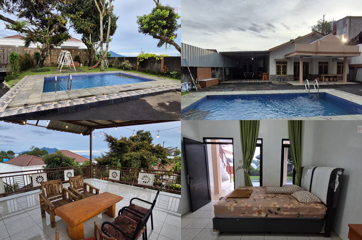 Villa Sari 1 berkapasitas hingga 30 orang.