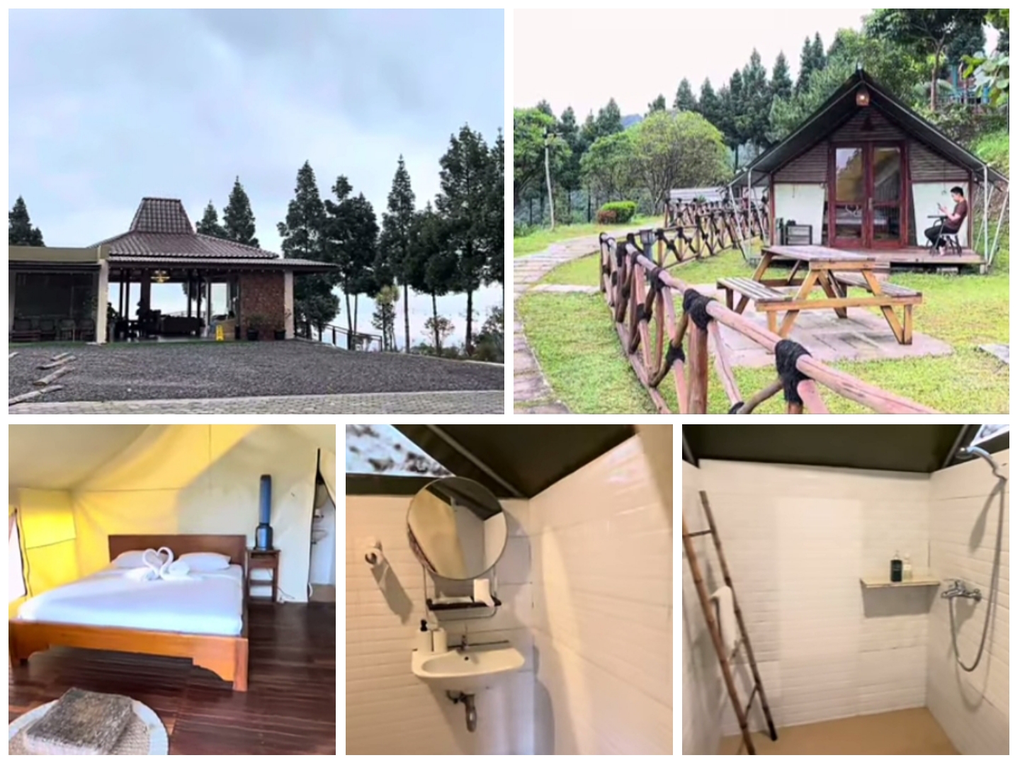 Suasana Alinson Sunset Hill, staycation murah Bogor.