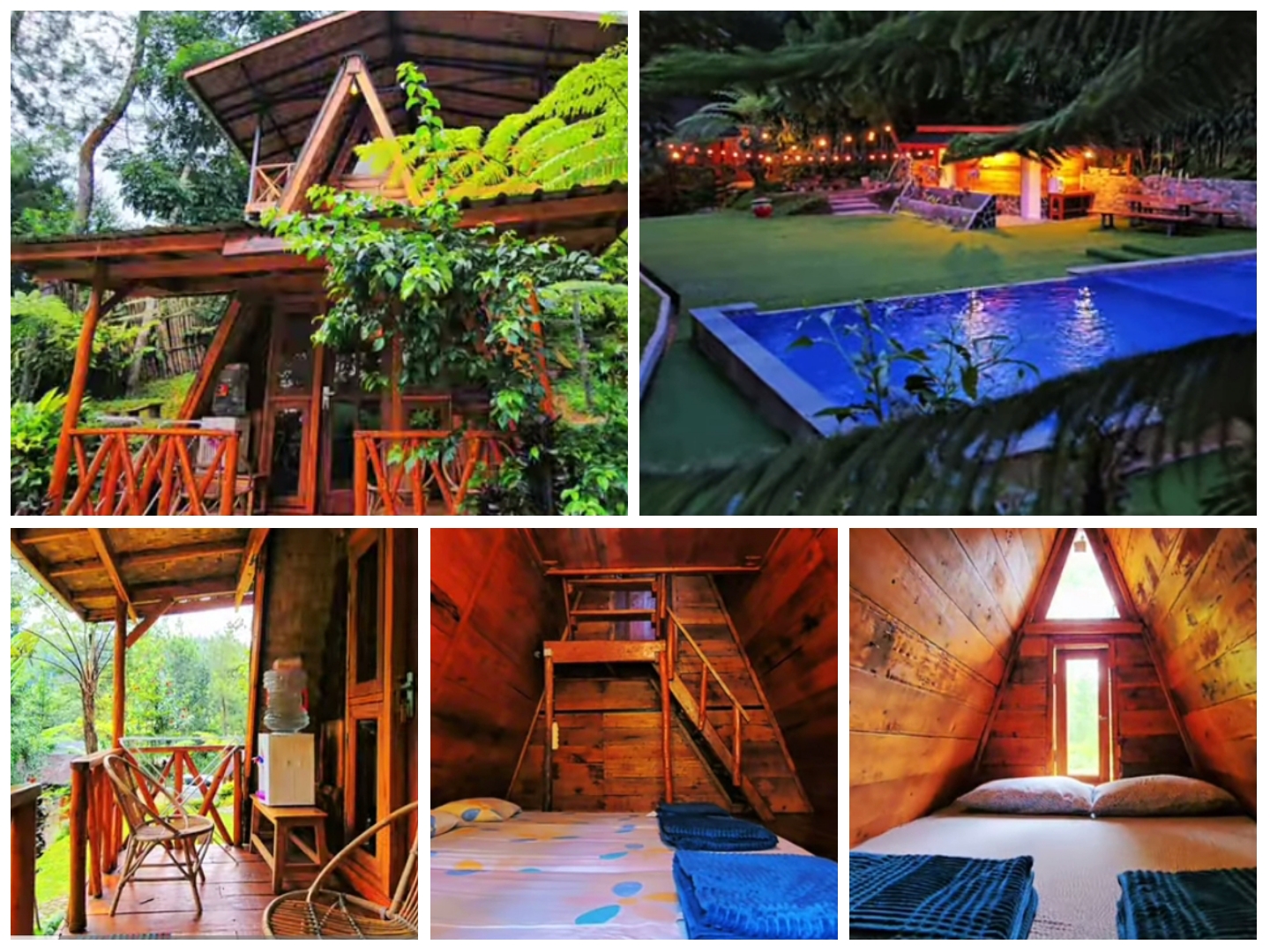 Tampilan staycation konsep natural di Rumayana Soul.