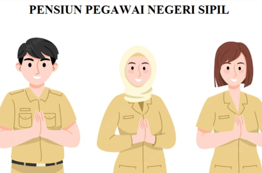Ilustrasi PNS. Pensiunan mendapatkan gaji bulanan ditambah dengan uang tambahan yang ditransfer pada 1 April 2025.