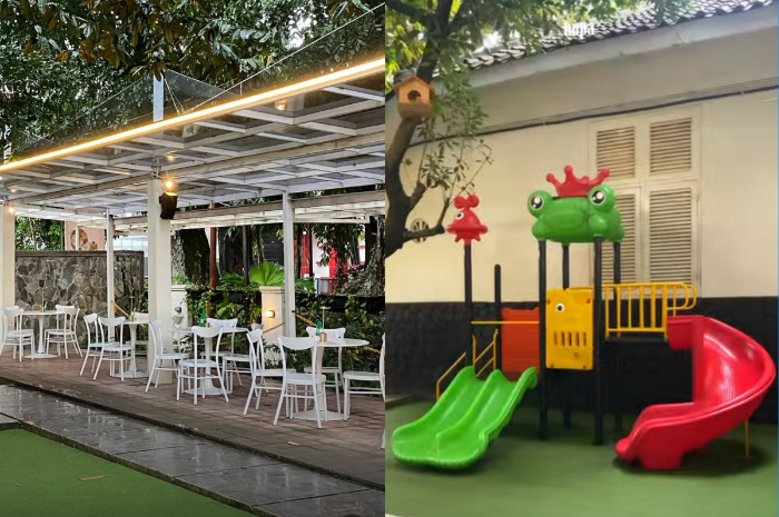 Suasana Hopa Place, salah satu tempat kulineran yang nyaman&nbsp;di Bogor.