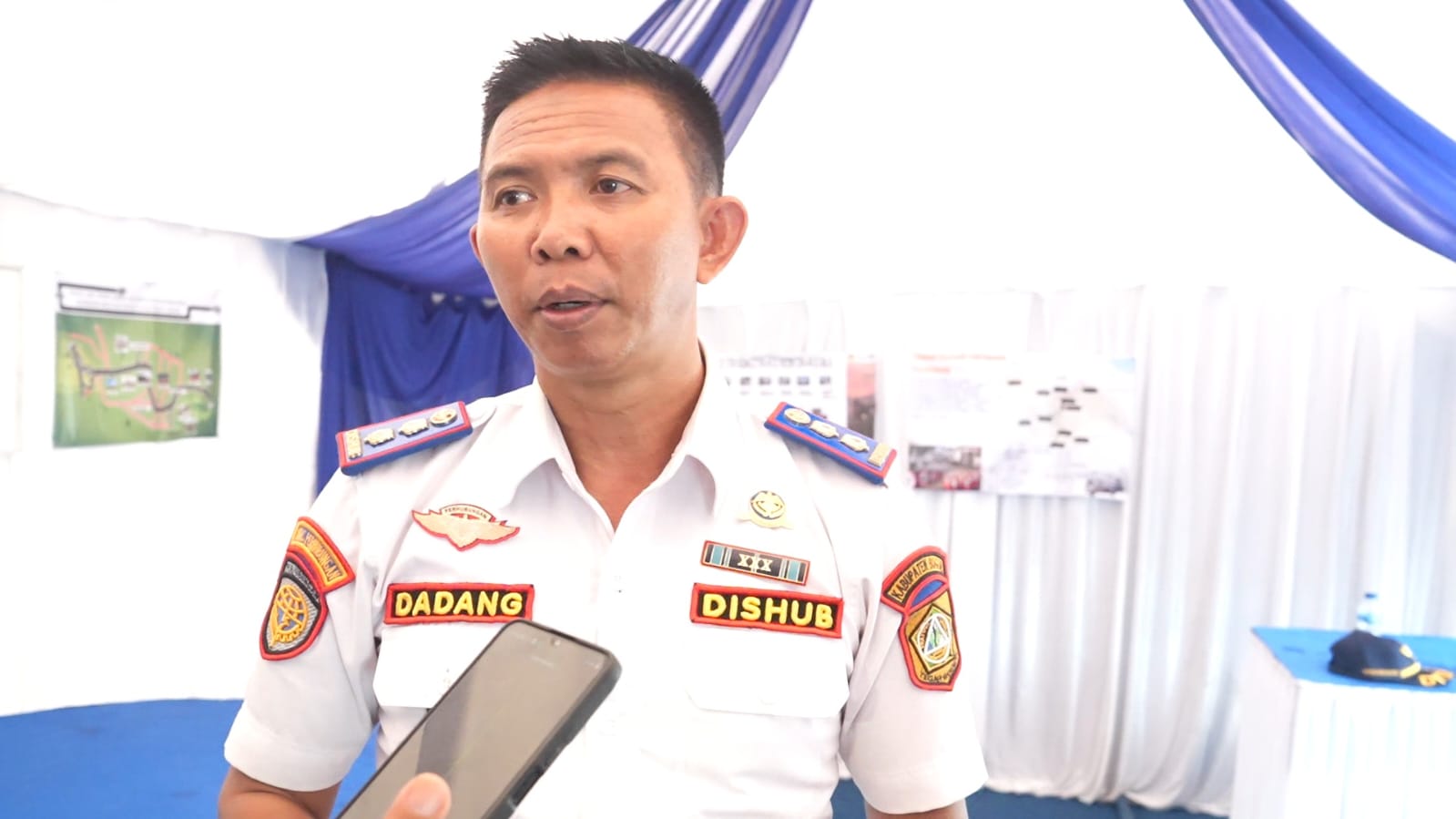 Kabid Lalu Lintas Dishub Kabupaten Bogor, Dadang Kosasih.