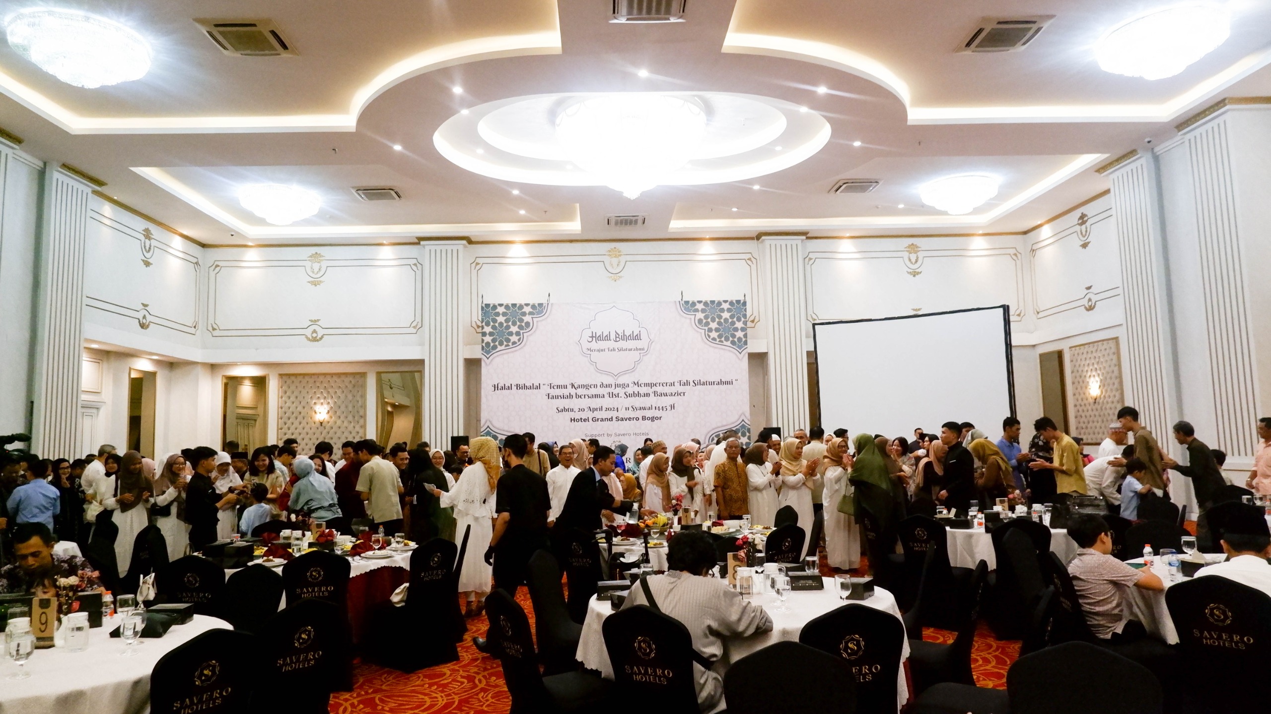 Ilustrasi halal bihalal di Grand Savero Bogor.