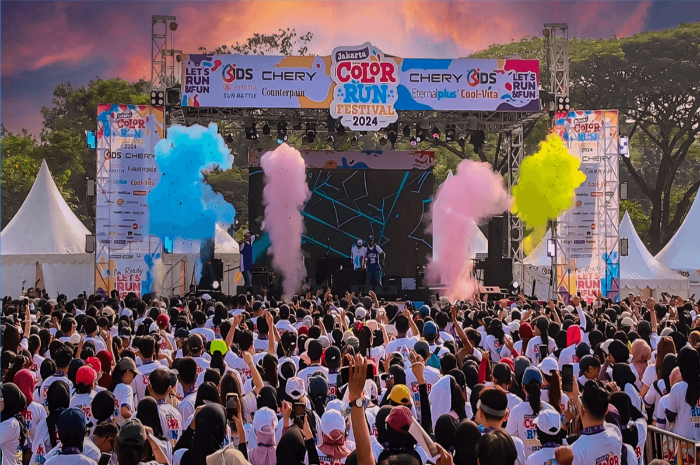 Jakarta Color Run Festival 2024.