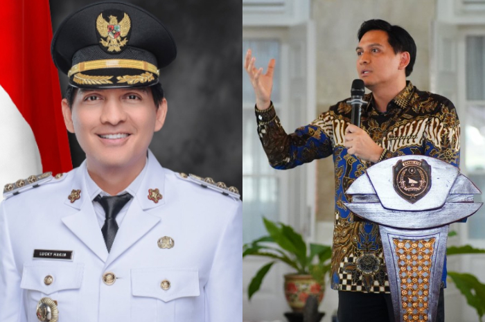 Profil dan perjalanan karier Bupati Indramayu Lucky Hakim.