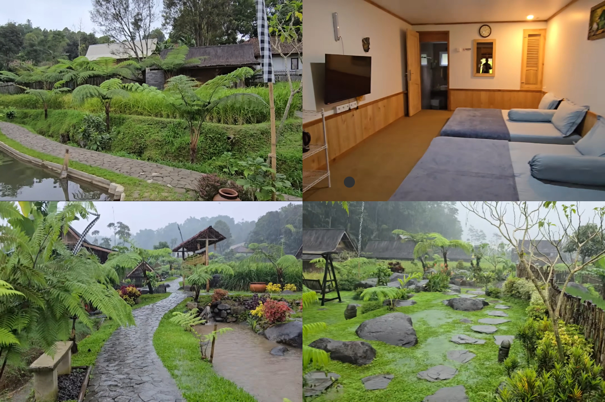 Penginapan Tajur Katineung di Purwakarta.
