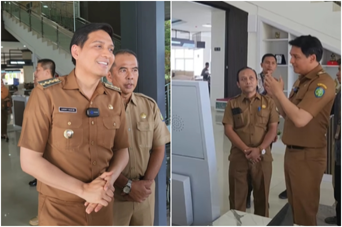 Bupati Indramayu Lucky Hakim kembali bekerja pada Selasa (8/4/2025).
