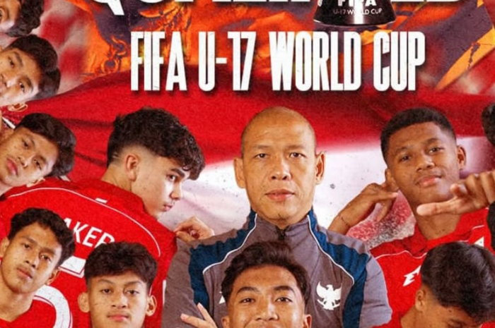 Timnas Indonesia lolos ke Piala Dunia U-17 lewat jalur kualifikasi.