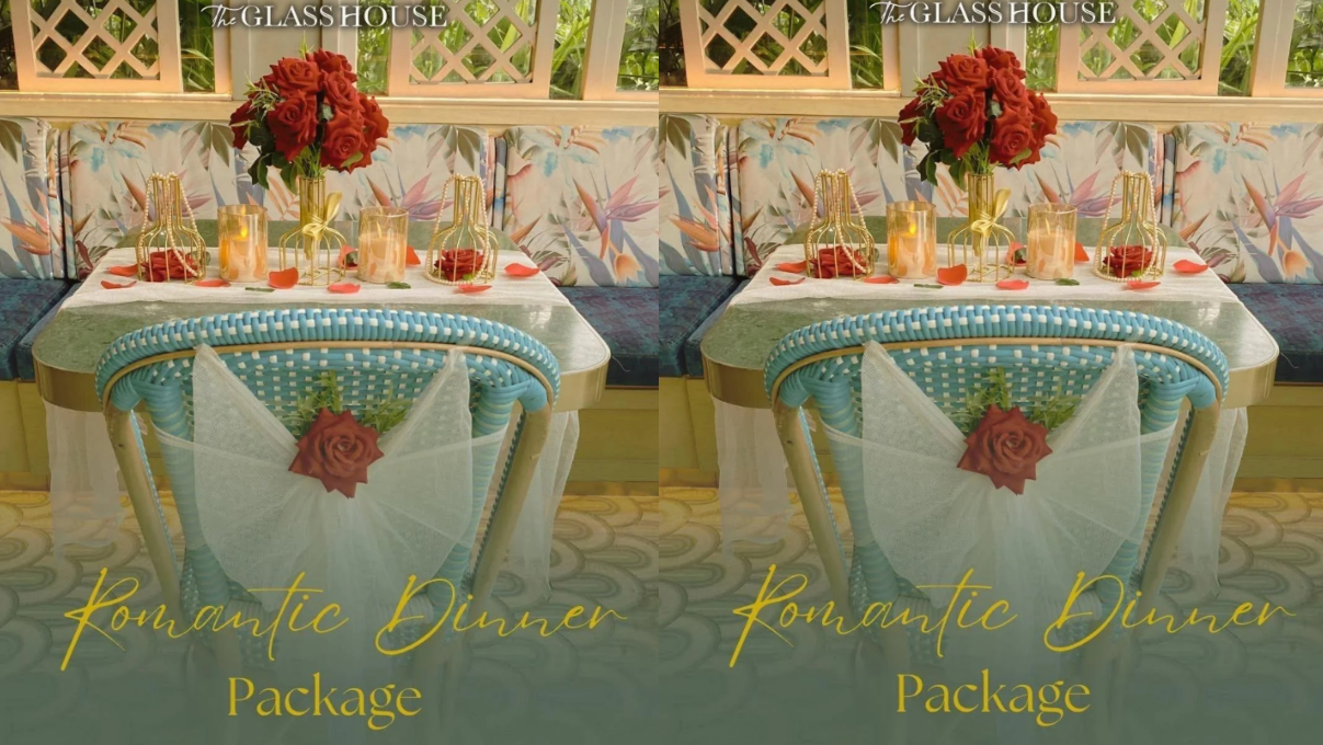 The Glass House resto yang cocok jadi tempat menikmati dinner romantis bersama pasangan.