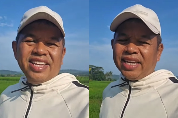 Gubernur Jawa Barat Dedi Mulyadi saat menyampaikan tentang Bupati Indramayu Lucky Hakim.