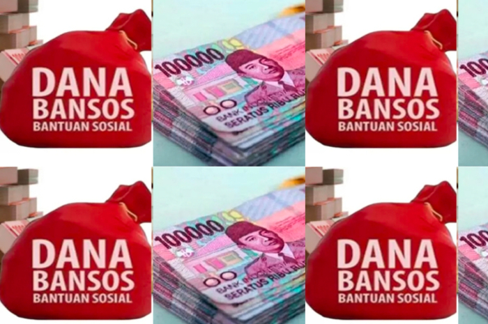 Ilustrasi uang dari berbagai bantuan sosial.
