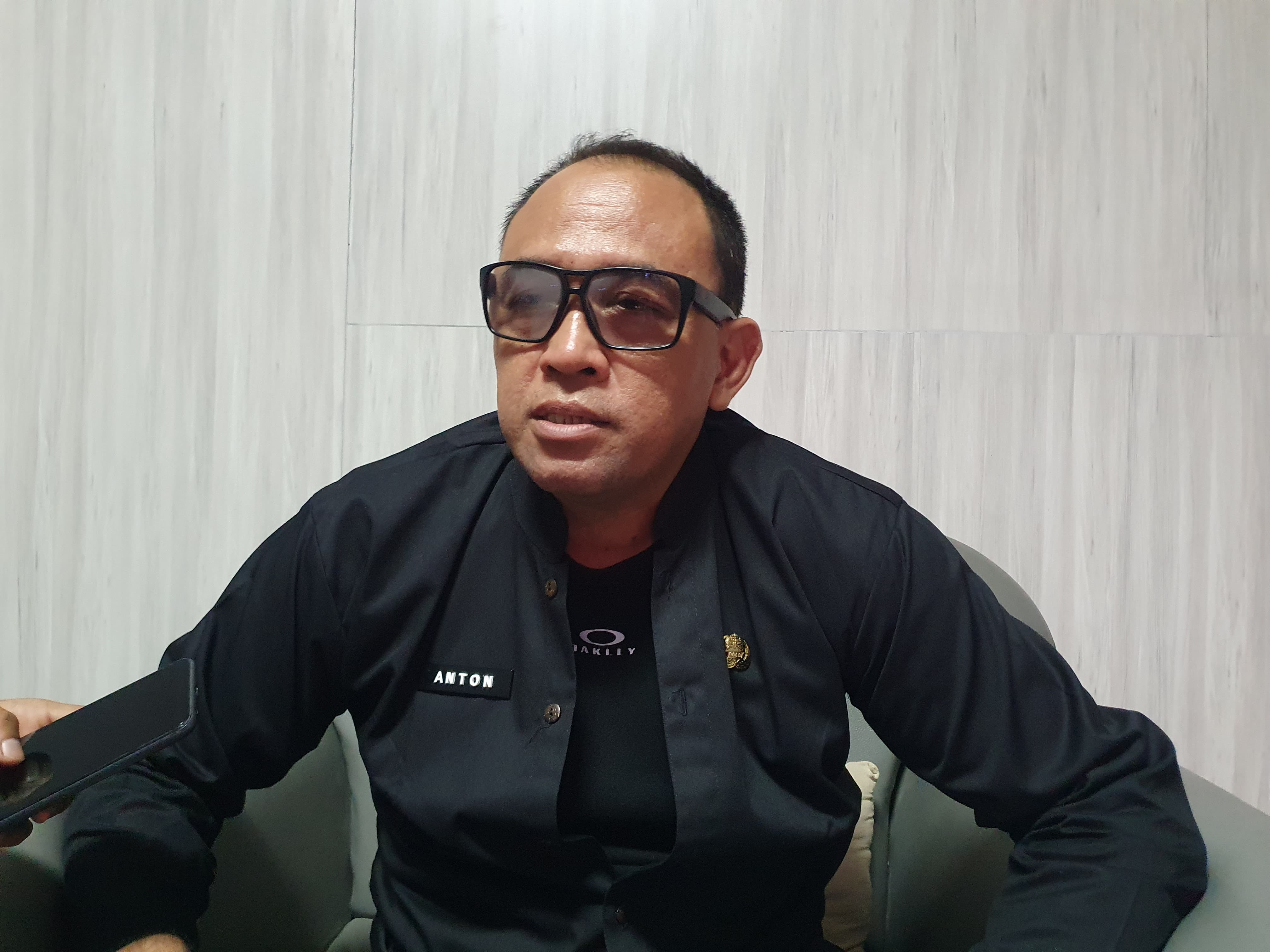 Kabid Tertib Niaga Disperdagin Kabupaten Bogor, Anton Sujana.