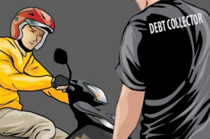 Ilustrasi Debt Colletor