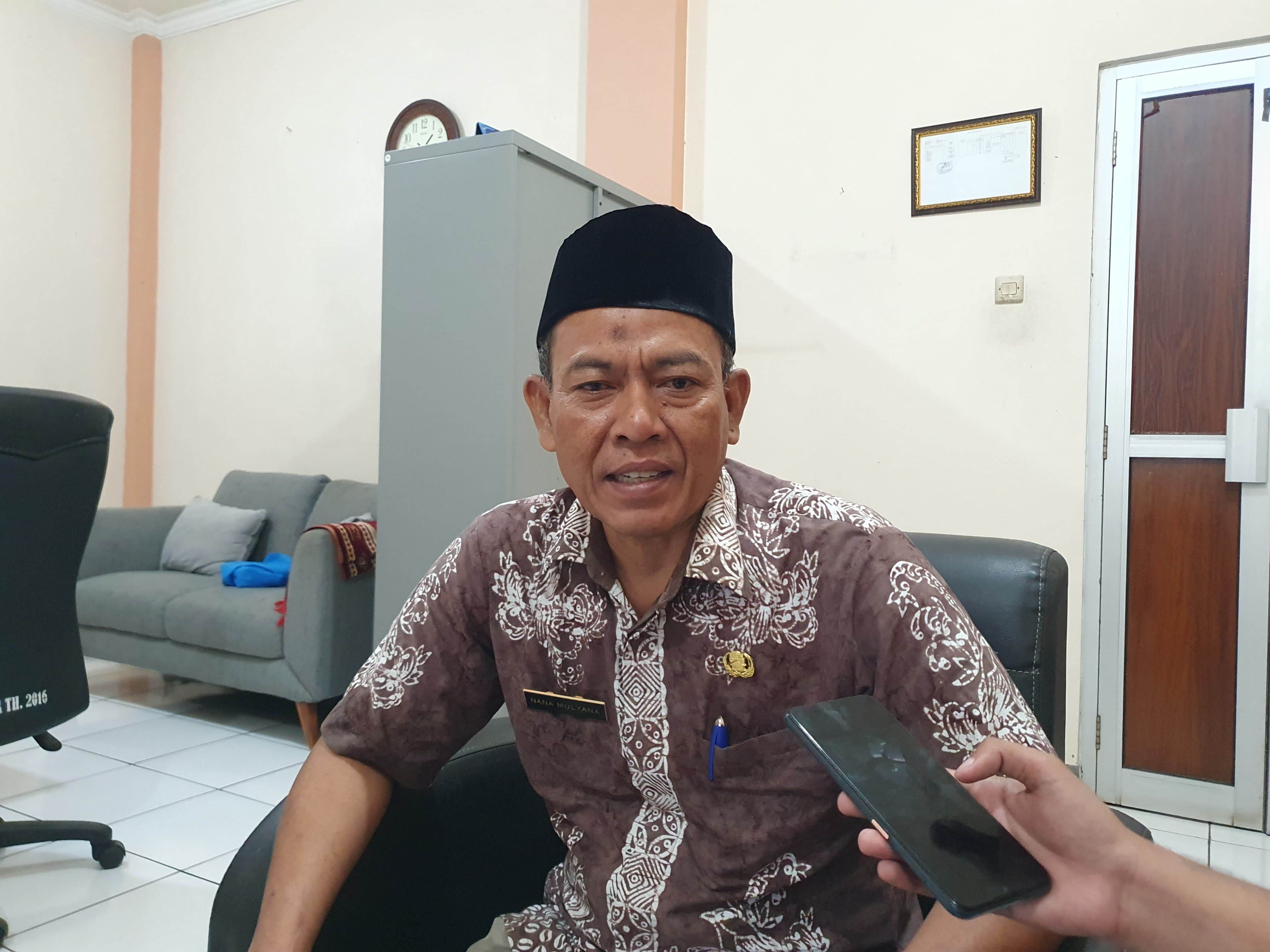 Plt Kepala Disnaker Kabupaten Bogor, Nana Mulyana.