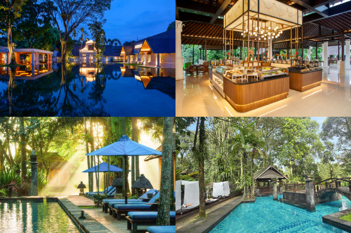 Staycation merah Novotel Bogor Golf Resort di Bogor