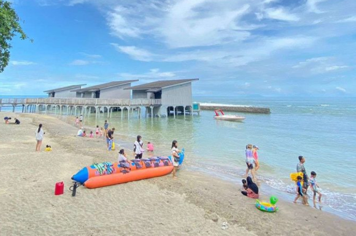 Ilustrasi suasana Pantai Anyer. PHRI Kabupaten Serang meluncurkan strategi digital terpadu.