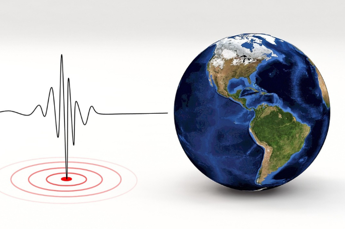 Ilustrasi gempa bumi