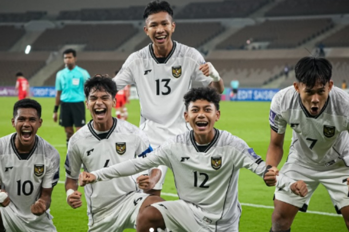 Timnas Indonesia U-17 usai berlaga di Piala Asia U-17.