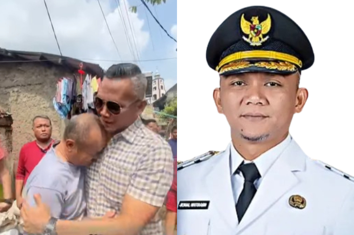 Wakil Wali Kota Bogor Jenal Mutaqin saat menemui masyarakat di Kota Bogor.