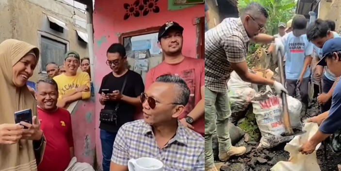 Wakil Wali Kota Bogor Jenal Mutaqin saat meminta saran kepada warga Kelurahan Pasir Jaya Kecamatan Bogor Barat