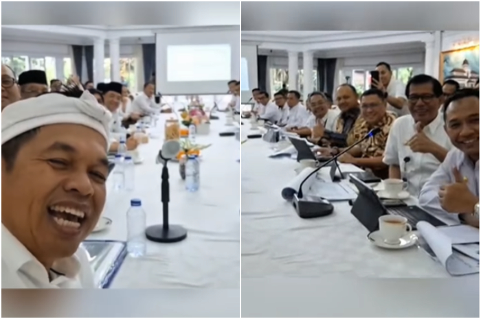 Gubernur Jawa Barat Dedi Mulyadi rapat dengan PT KAI dan Kementerian Perhubungan.