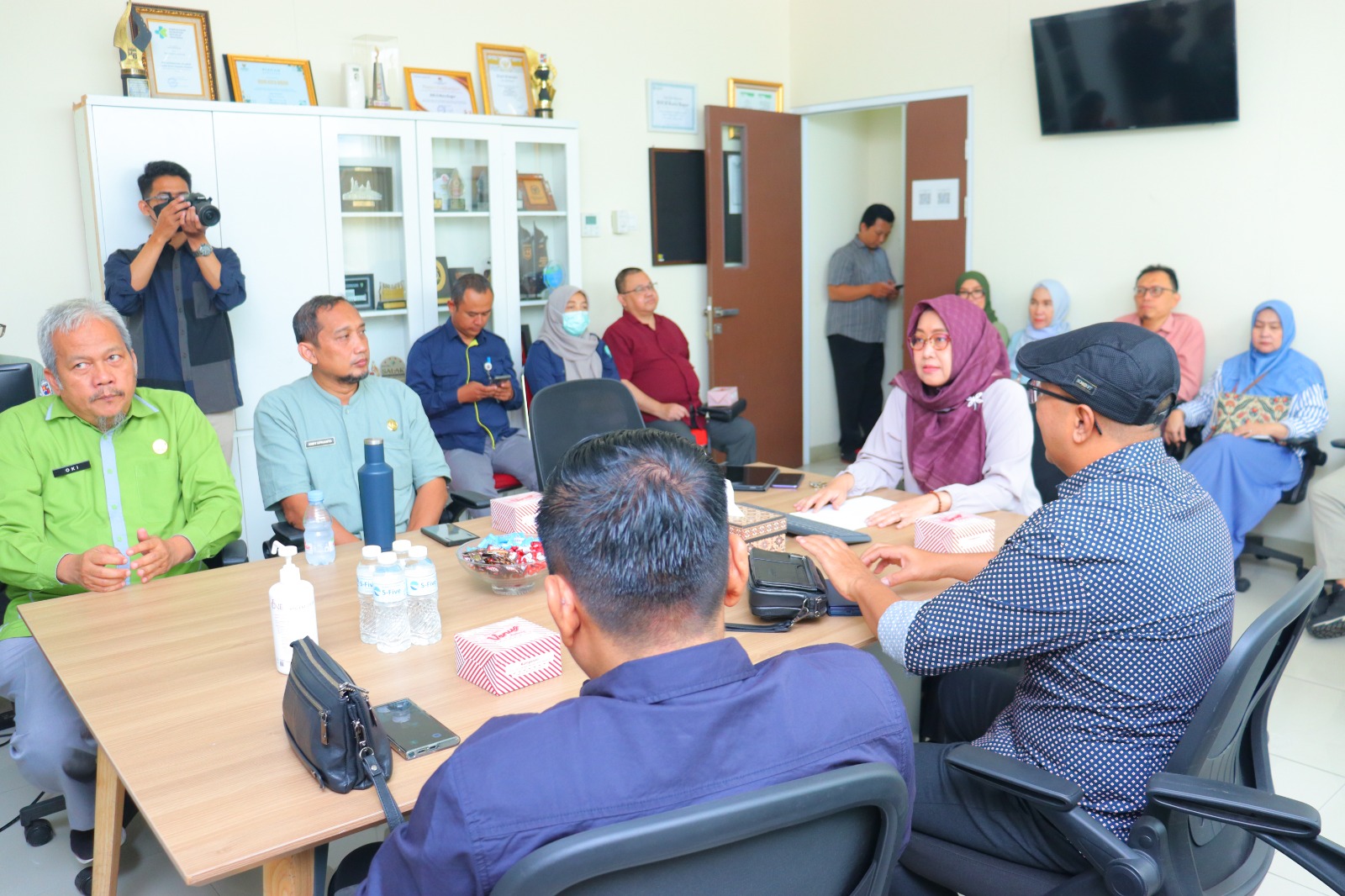 Anggota Komisi IV DPRD Ogan Komering Ilir (OKI) saat melakukan kunjungan ke RSUD Kota Bogor.