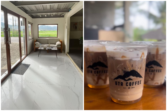 Suasana GTR Coffee di daerah Rumpin, Bogor.