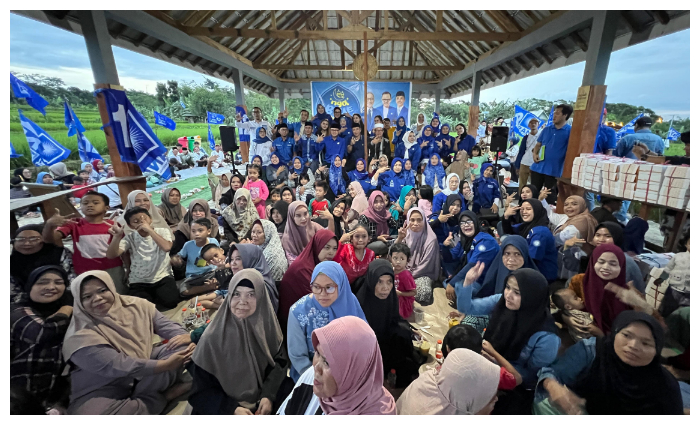 Helaran Safari Ramadhan ngaBLUEburit yang digelar DPP PAN. Foto: Humas PAN for Radar Bogor