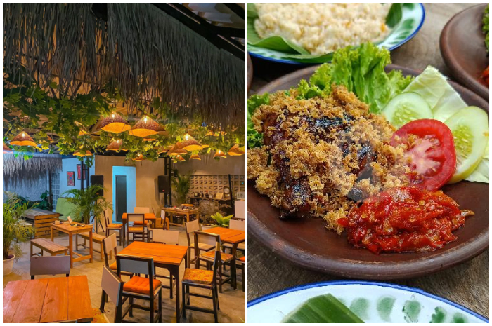 Suasana Warung Mba Kiran di sekitar kampus Unpak Bogor