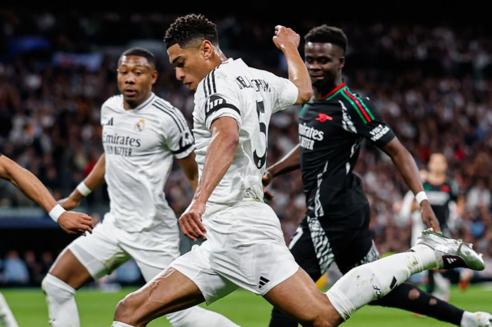 Hasil Liga Champions Real Madrid 1- 2 Arsenal.