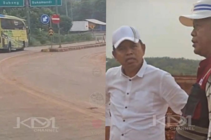 Gubernur Jawa Barat Dedi Mulyadi Kembali Soroti Jalan Kalijati yang Rusak dan Kotor