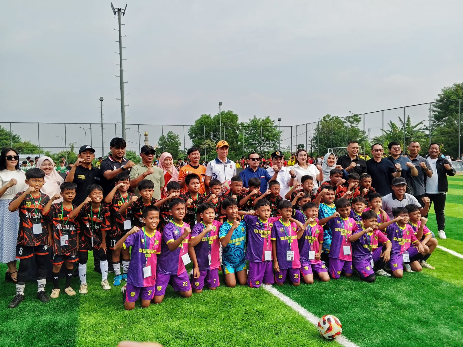 Pembukaan Turnamen Mini Soccer Walikota Cup 2025.