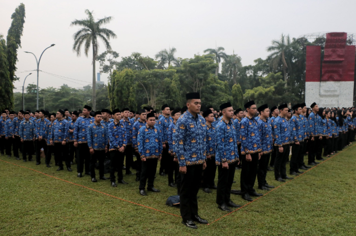 Pelantikan PPPK dan PNS di Kabupaten Bogor beberapa waktu lalu.