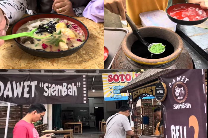 Kuliner legendaris Dawet Siembah di Kota Bogor.