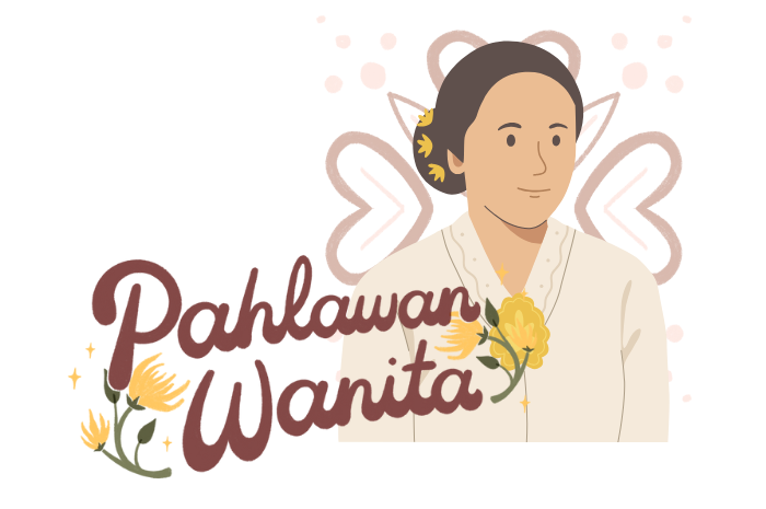 Ilustrasi RA Kartini, Pahlawan Wanita