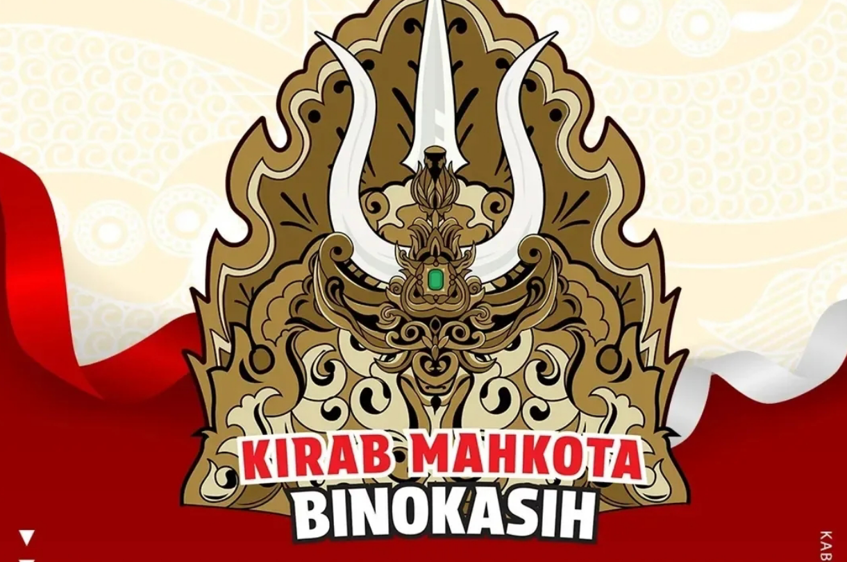 Kirab mahkota binokasih akan dimulai siang ini.