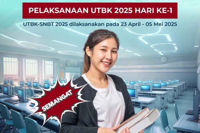 Ilustrasi barang yang harus dan tidak boleh dibawa saat UTBK 2025.&nbsp;