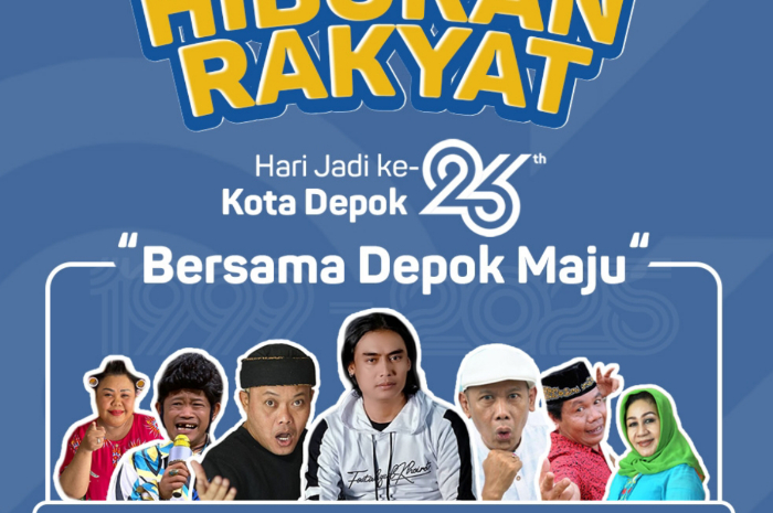 Hiburan Rakyat, perayaan HUT Kota Depok 26 tahun