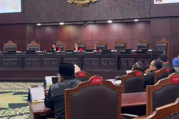 Ilustrasi sidang PSU hasil Pilkada 2024 oleh MK.