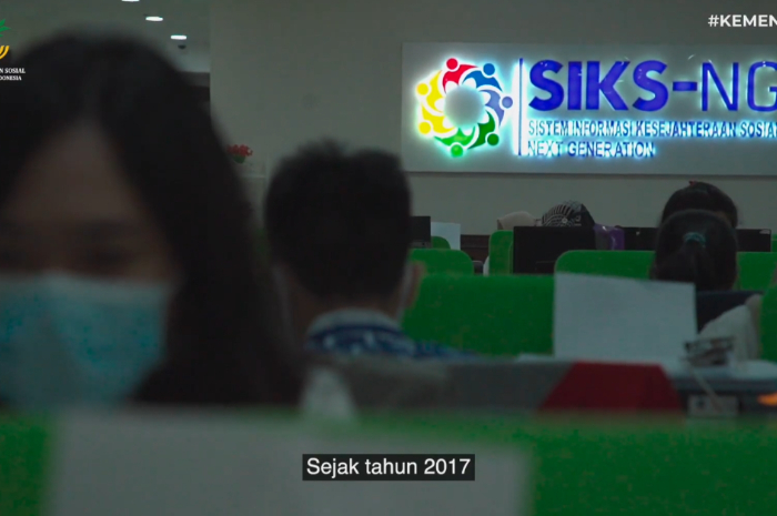 Ruang pendataan KPM bansos PKH dan BPNT