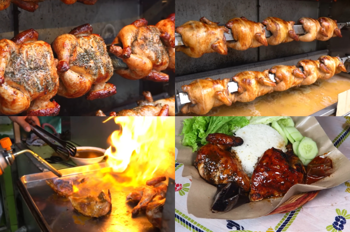 Kuliner ayam panggang ala Amerika di Ayam Guling Madu Bang Jack, Jakarta Pusat