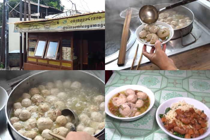 Kuliner legendaris di Lebak Bulus ada Bakso Mas Agung yang pernah dikunjungi oleh artis Nikita Mirzani dan Dinar Candy