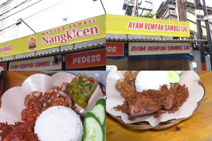 Kuliner tersembunyi di Jakarta Pusat ada warung Nangkicen dekat dengan Grand Indonesia