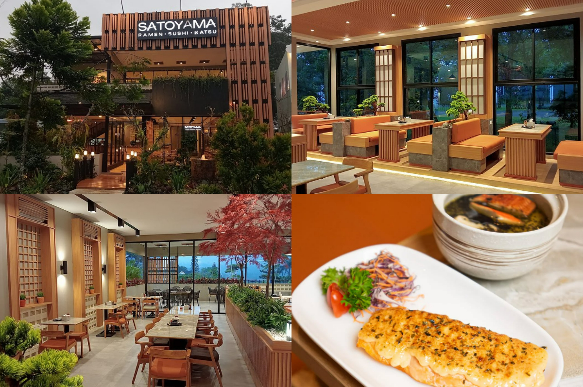 Satoyama Resto, tempat makan di Sentul yang sediain menu masakan Jepang yang lezat, dengan suasana ala restoran mewah di Negeri Sakura.