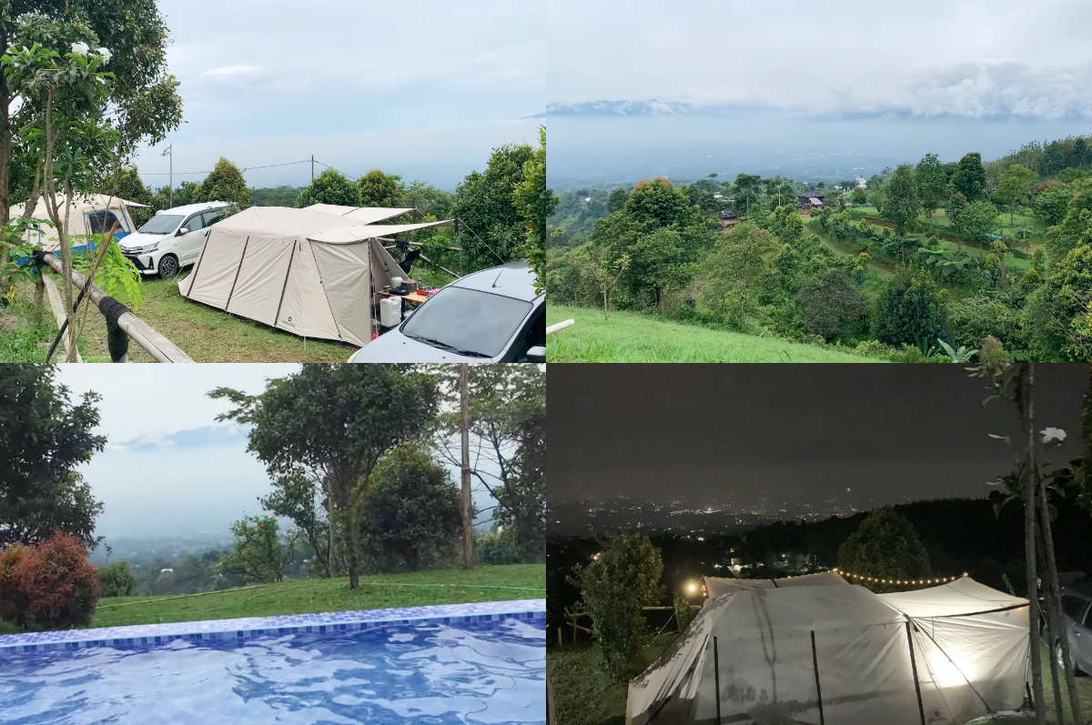 Clavo Hill Camp, rekomendasi camping ground di Bogor.