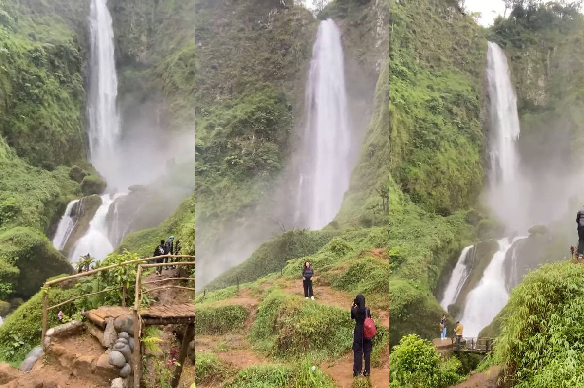 Pesona Curug Citambur.