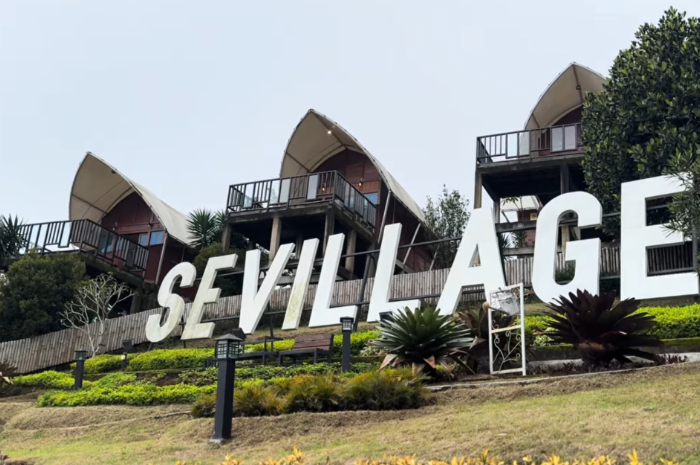 Gamping seru di Sevillage Puncak, Cianjur, Jawa Barat