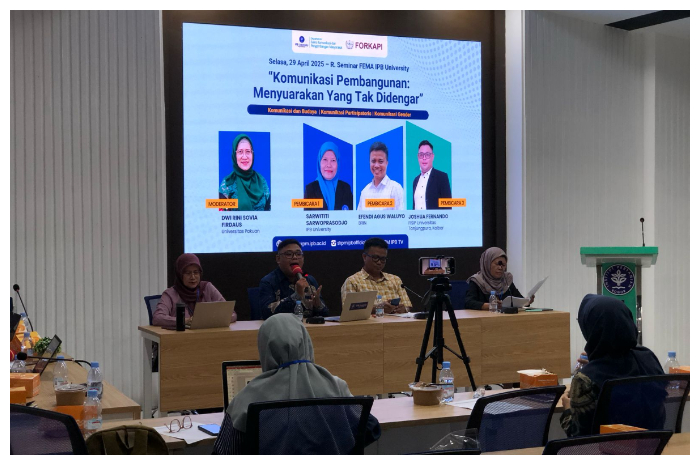 Temu Ilmiah Nasional yang digelar IPB University, Selasa (29/4/2025).
